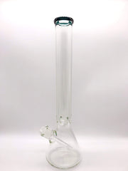 Smoke Station Water Pipe Emerald Thick American BeakerWater Pipe (18” 9mm)