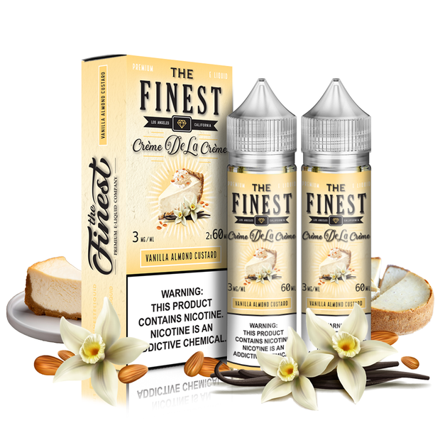 The Finest E-Juice: Vanilla Almond Custard
