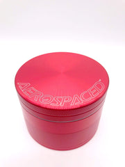 Smoke Station Accessories Red / 63mm Aerospaced Large Anodized Aluminum Grinder (63mm)
