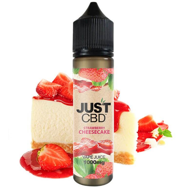 Just CBD Vape Juice - Strawberry Cheesecake