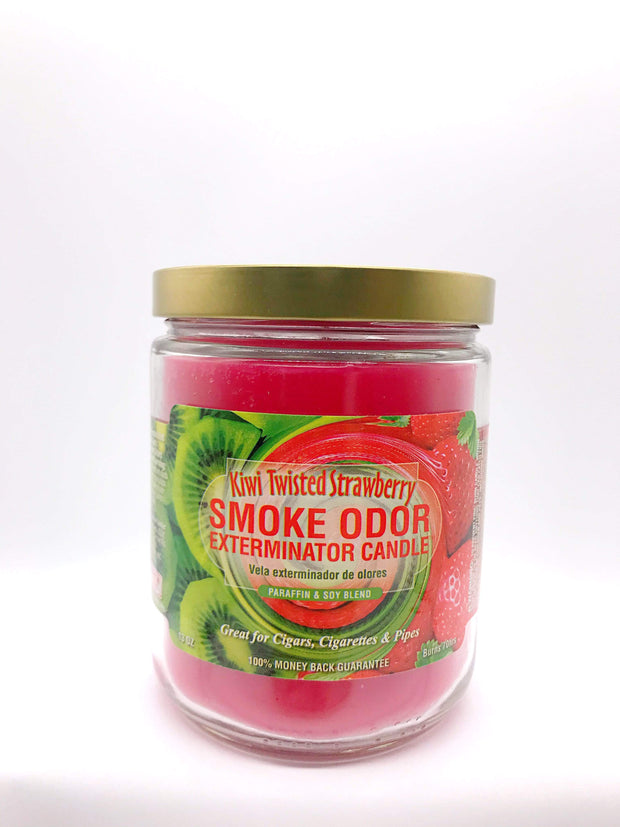 Smoke Station Accessories Kiwi Twisted Strawberry Smoke Exterminator Candle