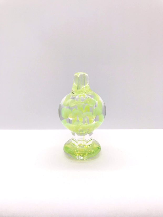 Smoke Station Carb Cap Teal Thick Green Slyme Carb Cap