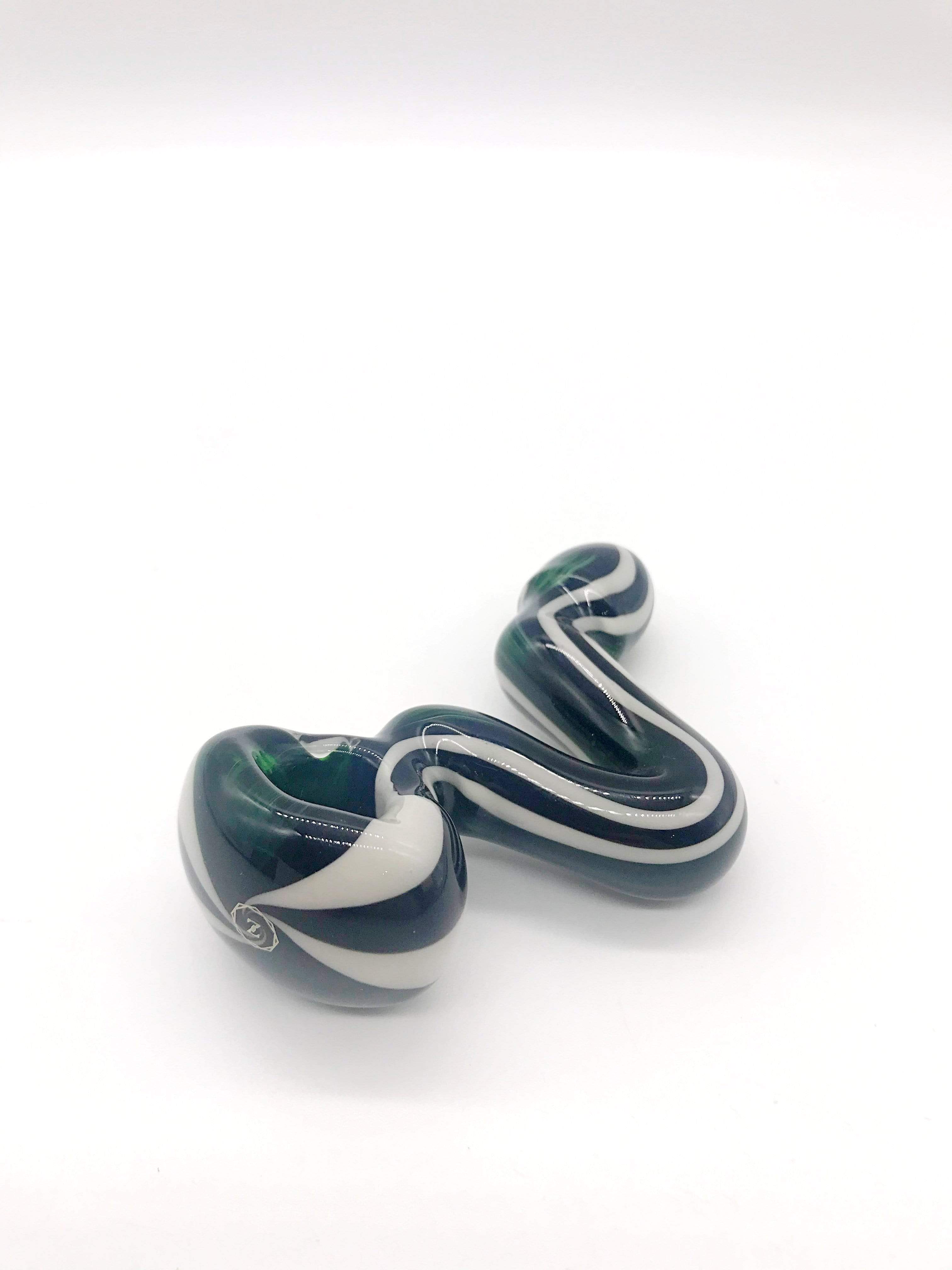 Clear Glass Spoon Pipe, Big Lizard