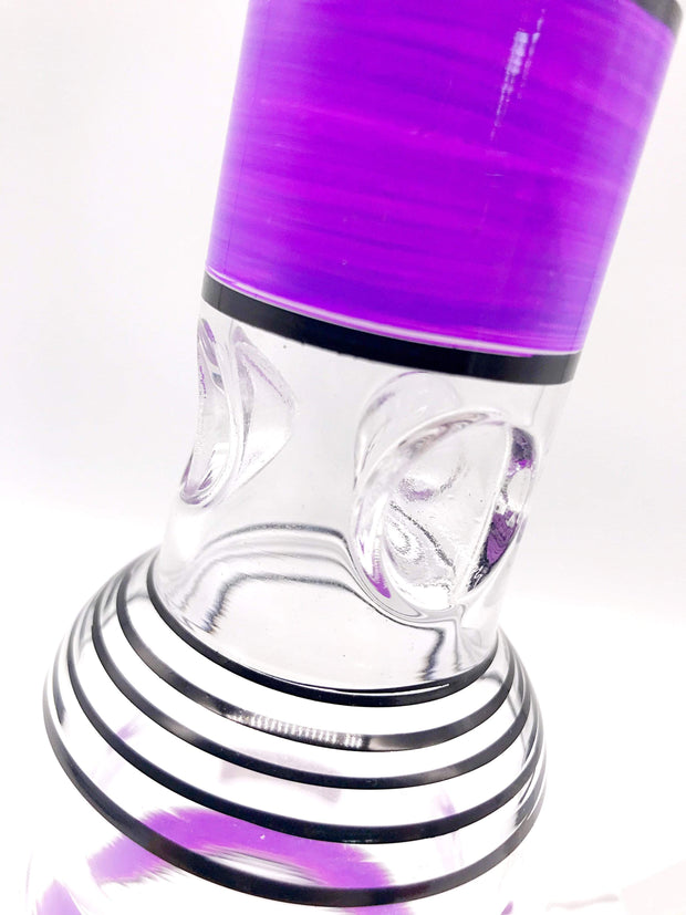 Smoke Station Water Pipe 10' Two tone water pipe with ice pinch.