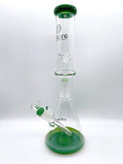 Smoke Station Water Pipe Green 16' Encore Extra wide water pipe with matrix per