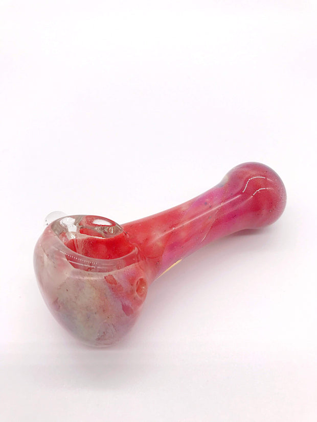 Smoke Station Hand Pipe Red 3.5” Thick Spoon Hand Pipe