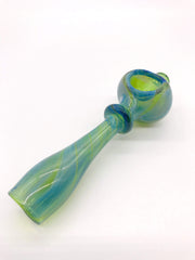Smoke Station Hand Pipe Green 5” Shooter Spoon Hand Pipe