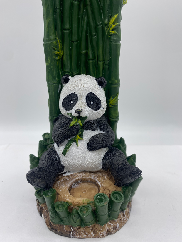Bamboo Panda Incense Holder