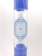 Smoke Station Water Pipe 9mm Thick Base Two-Tone Zodiac Chart American  Water Pipe