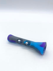 Colorful Silicone Chillum with Glass Insides