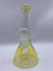 8.5" Gold Fumed Beaker Water Pipe
