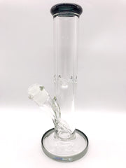 Smoke Station Water Pipe Gray Accented Thick American Tube Water Pipe