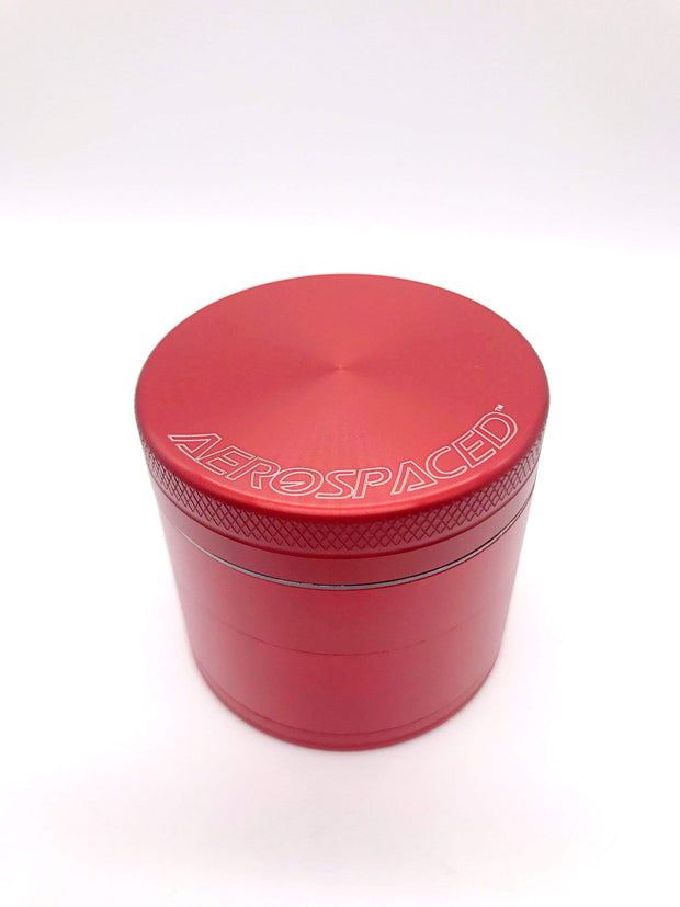 Smoke Station Accessories Red / 50mm Aerospaced Medium Anodized Aluminum Grinder (50mm)