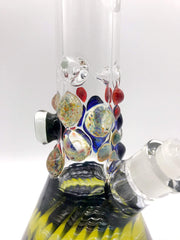 Smoke Station Water Pipe AMG Thick American Boro Heady Beaker with Millie