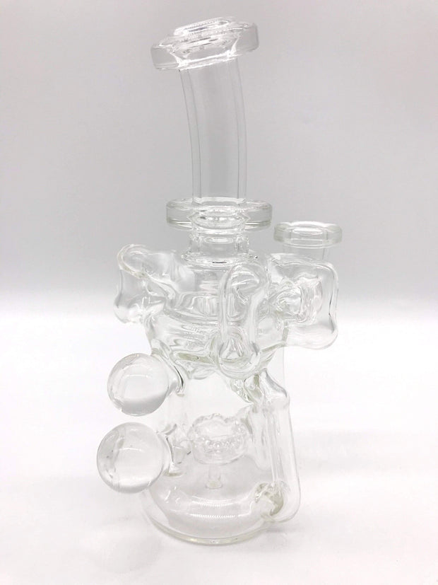 Smoke Station Water Pipe Asian Kevin Fantastic American Recycler Rig