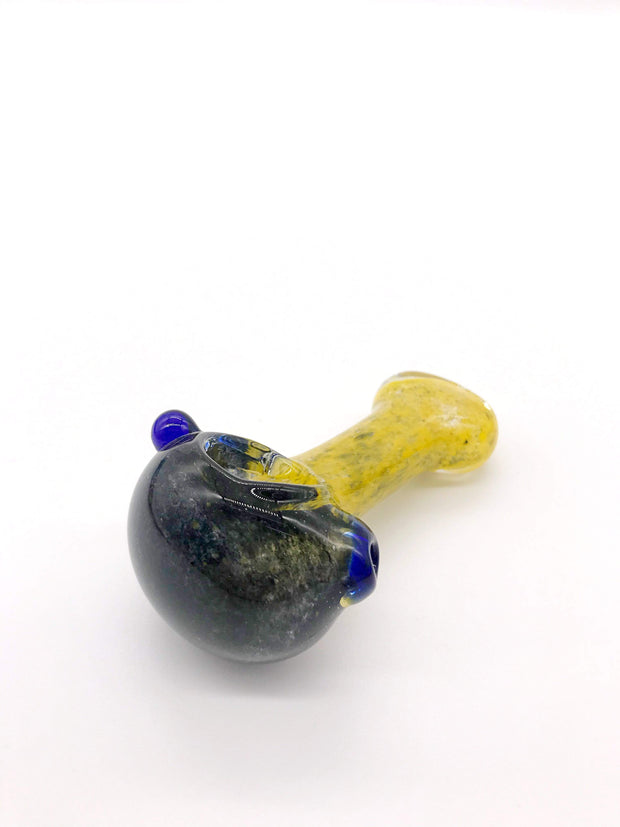 Smoke Station Hand Pipe Bold Solid Two-Tone Color Spoon Hand Pipe
