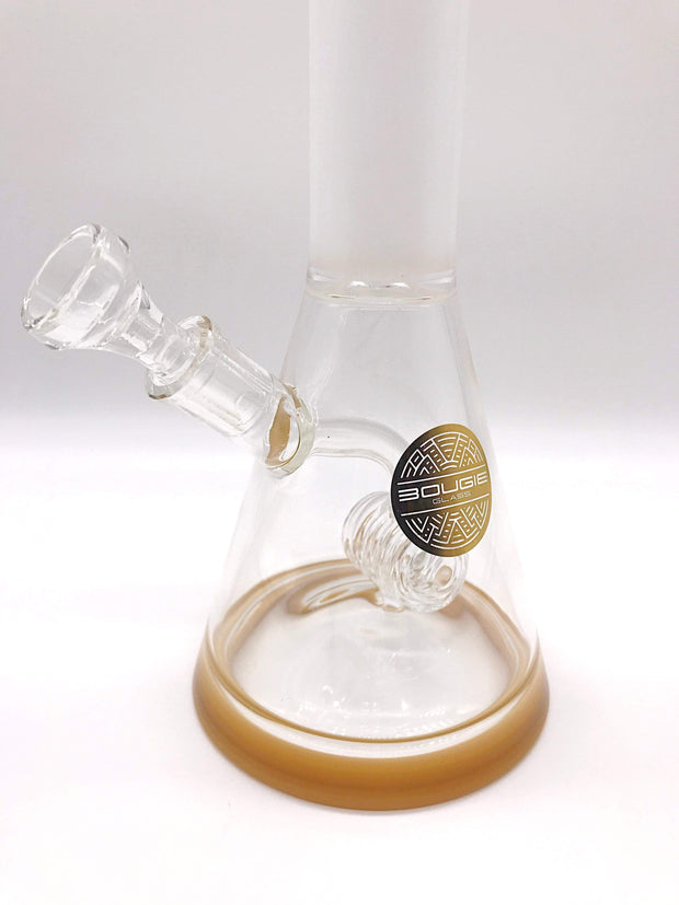 Smoke Station Water Pipe Bougie Glass American Glass Beaker with Perc