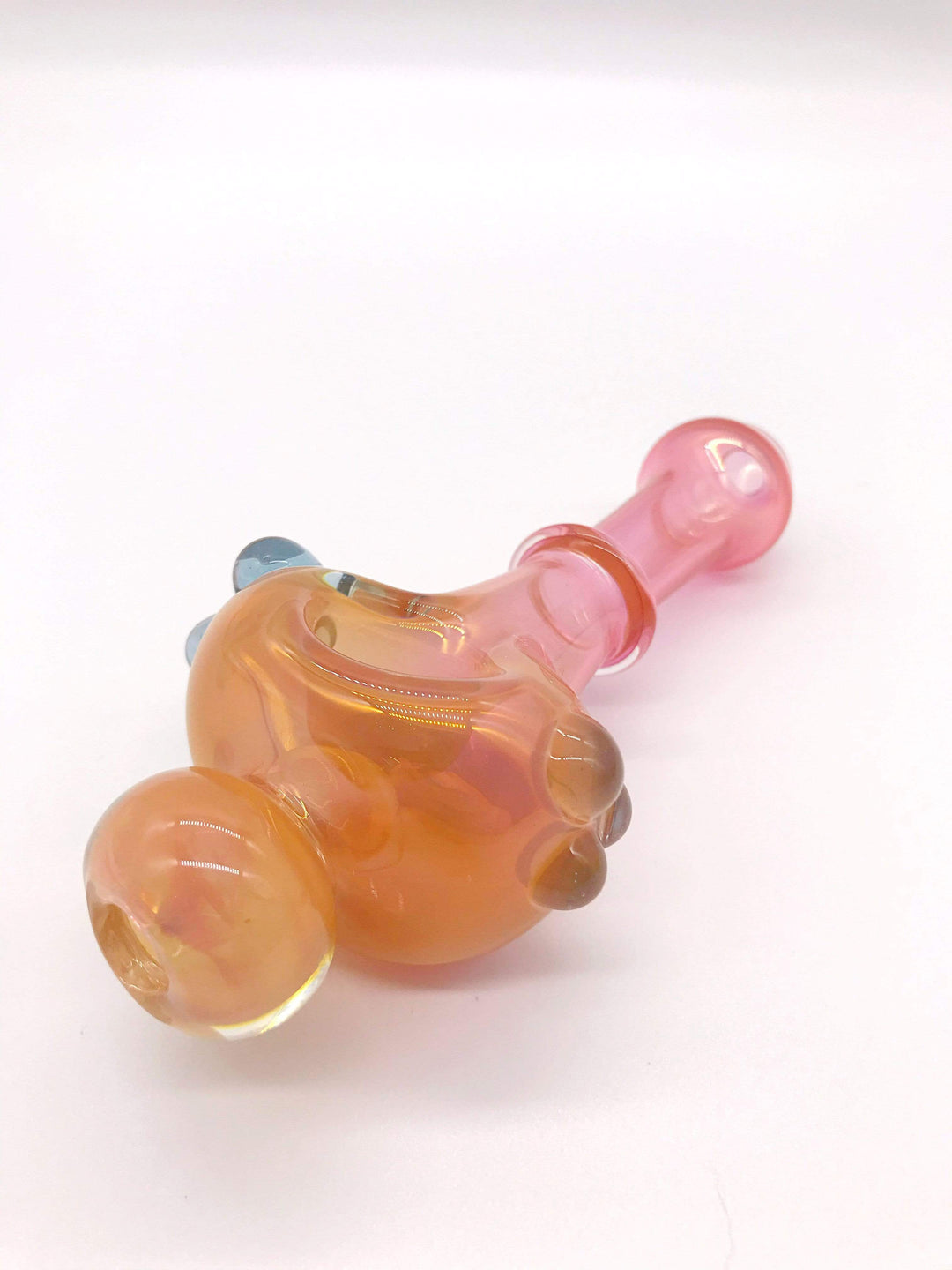 Brickyard Productions Gold Fumed Front Carb Spoon Hand Pipe