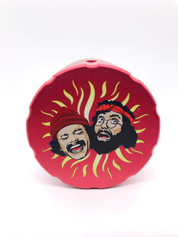 Smoke Station Accessories Cheech and Chong Anodized Aluminum Grinder