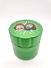 Smoke Station Accessories Green Cheech and Chong Anodized Aluminum Grinder