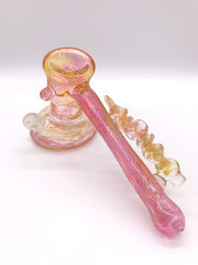 Smoke Station Hand Pipe ChibchaGlass Thick Fumed American Hammer Bubbler