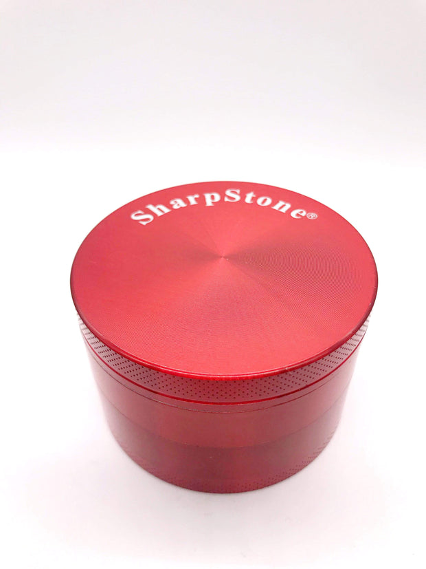 Smoke Station Accessories Red / 63mm Classic Anodized Aluminum Grinder (63mm)