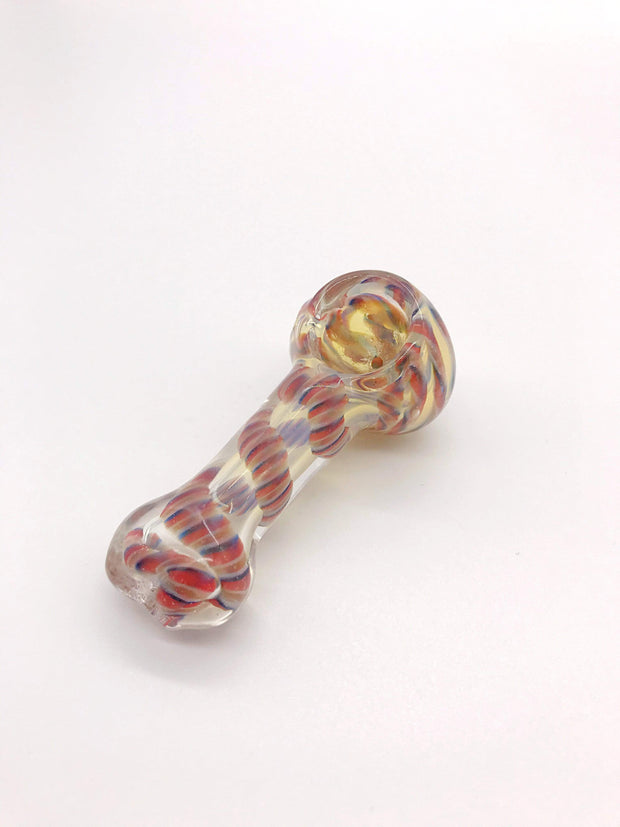 Smoke Station Hand Pipe Clear Spoon with Ribbon Hand Pipe