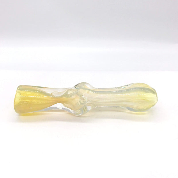 Smoke Station Hand Pipe Clear Clear twisted chillum hand pipe