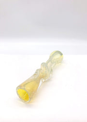 Smoke Station Hand Pipe Clear Clear twisted chillum hand pipe