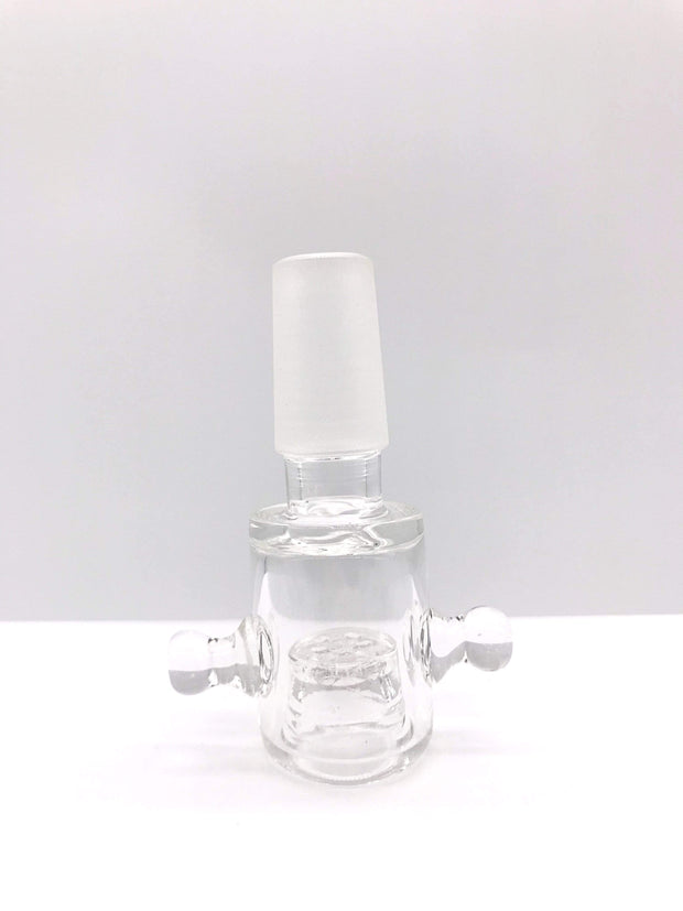 Smoke Station Waterpipe Bowl Clear Clear Waterpipe Bowl with Built-In Screen - 14mm