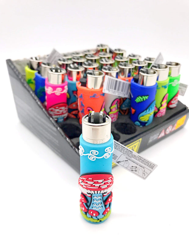 Smoke Station Accessories In Store Only Clipper Funky Silicone Pocket Lighter (In Store Only)