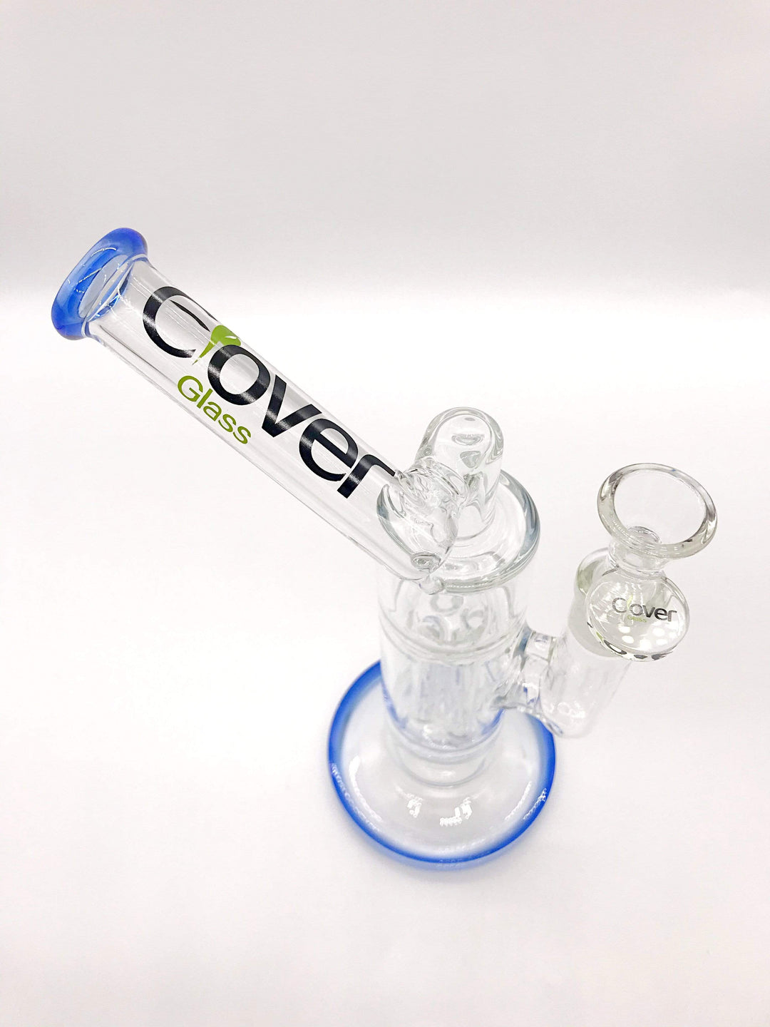 Clover Glass Dual-Cell Percolated Sidecar Rig – Smoke Station