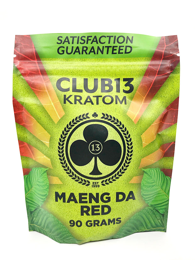 Smoke Station Kratom Maeng Da Red / 90 Grams Club 13 Kratom Powder