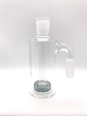 Smoke Station Ash Catchers Clear Gray Colored ash catcher of with showerhead perc 14mm 90° joint