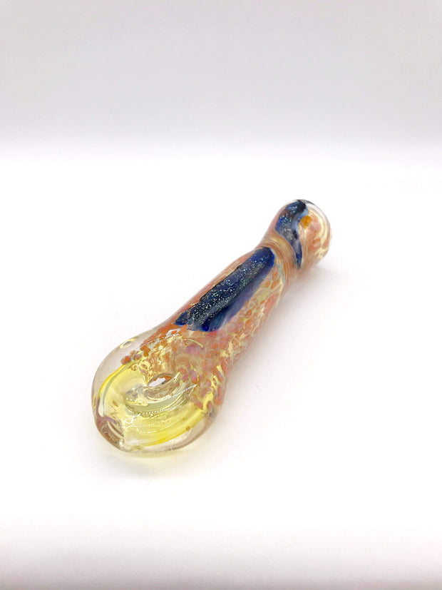 Smoke Station Hand Pipe Red Donut Mouthpiece Inside out chillum