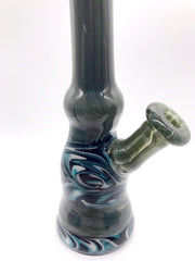 Smoke Station Water Pipe Dichroic-Green Dope Freak Thick Reversal Rig