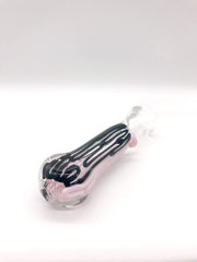 Smoke Station Hand Pipe Pink Dual-Color Chillum