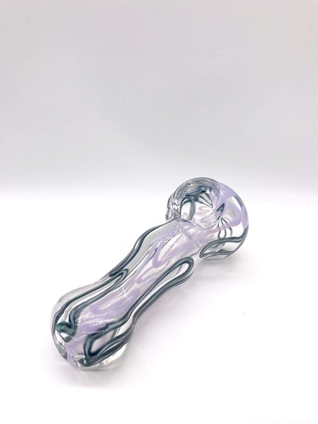 Smoke Station Hand Pipe Dual-Tone Color Ribbon Spoon Hand Pipe