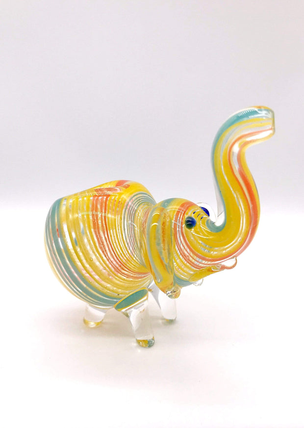 Smoke Station Hand Pipe 3 Inches Tall / 13M Elephant Hand Pipe (Medium)