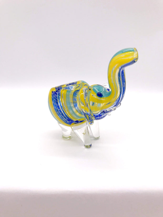 Smoke Station Hand Pipe 3 Inches Tall / 15M Elephant Hand Pipe (Medium)