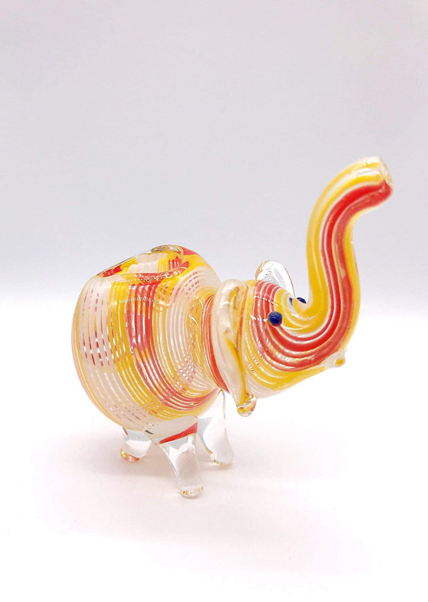 Smoke Station Hand Pipe 3 Inches Tall / 8M Elephant Hand Pipe (Medium)