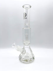 Smoke Station Water Pipe Clear Encore Water Pipe Salt Shaker (12” tall 14mm)