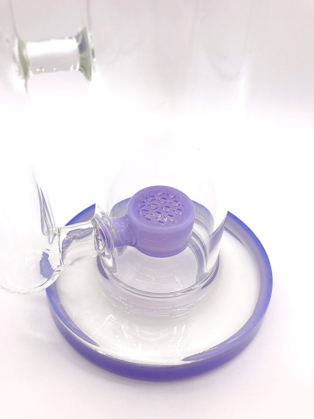 Smoke Station Water Pipe Flower of Life Perc Water Pipe