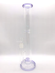 Smoke Station Water Pipe Violet Flower of Life Perc Water Pipe