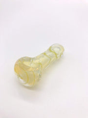 Smoke Station Hand Pipe Yellow-Ribbon Fumed Spoon with Colored Ribbon Hand Pipe