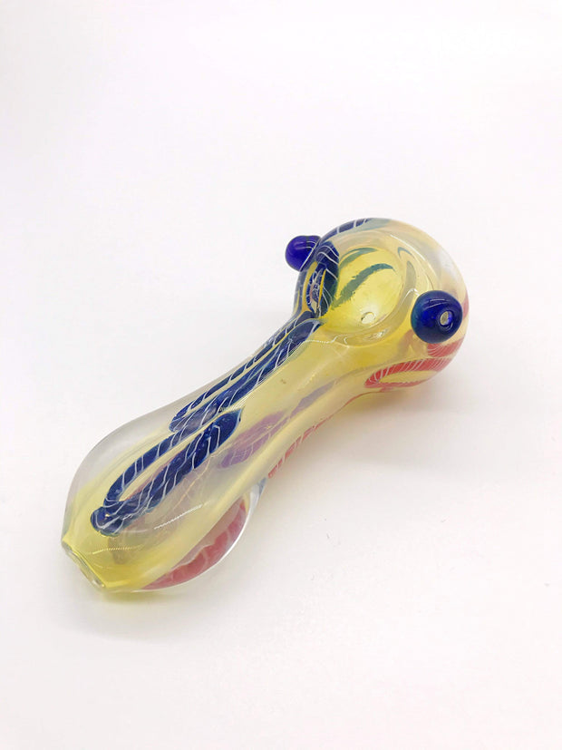Smoke Station Hand Pipe Fumed Spoon with Ribbon Hand Pipe