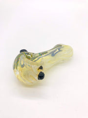 Smoke Station Hand Pipe Green-Ribbon Fumed Spoon with Ribbon Hand Pipe