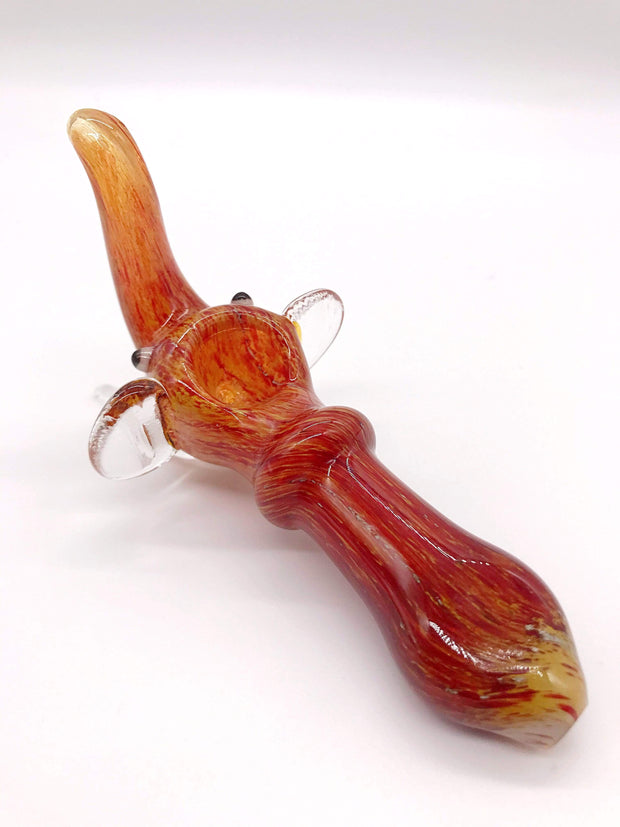 Smoke Station Hand Pipe Red Giant Tusk Elephant Spoon Hand Pipe