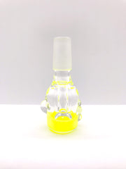 Smoke Station Waterpipe Bowl Glycerin Gel Waterpipe Bowl with Neon Glitter - 14mm