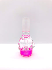 Smoke Station Waterpipe Bowl Glycerin Gel Waterpipe Bowl with Neon Glitter - 14mm